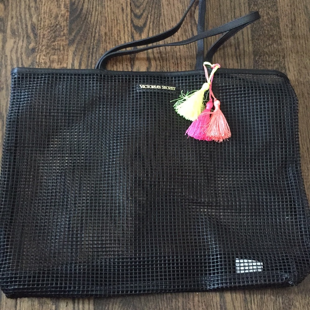 Victoria’s Secret Black beach tote, BRAND NEW